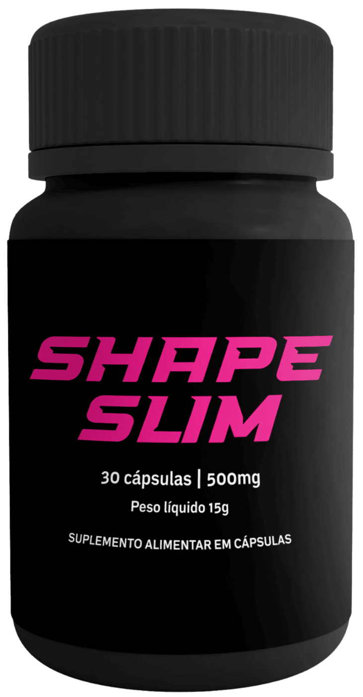 Shape Slim — Frasco 30 Cápsulas 500mg